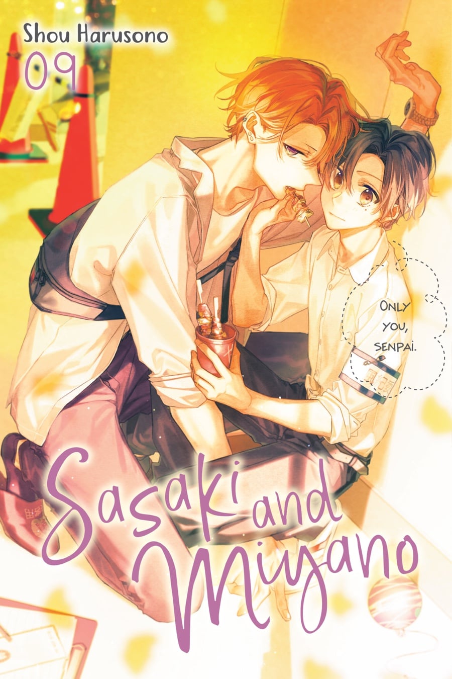 Sasaki and Miyano, Vol. 9 - Cover