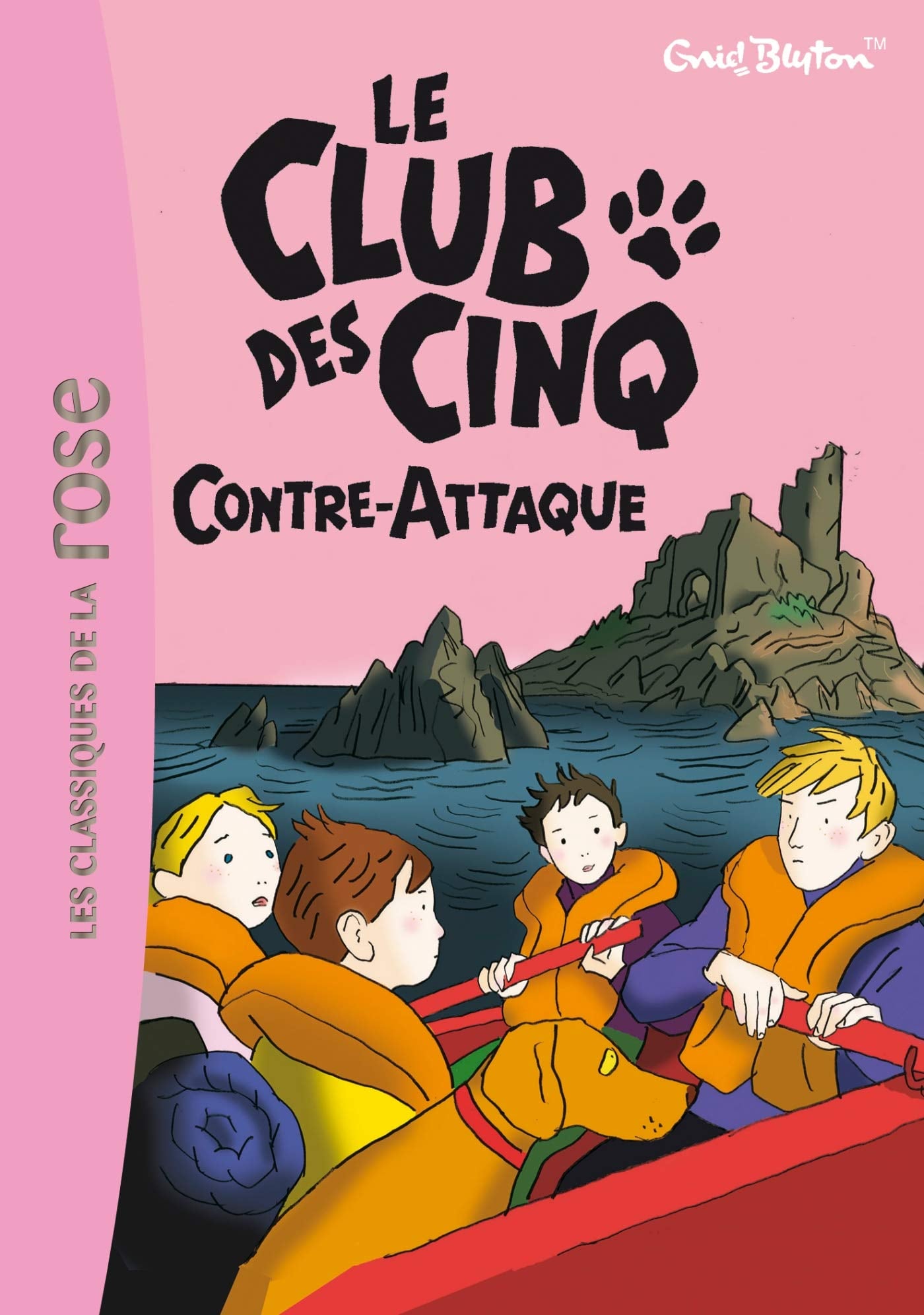 Le Club des Cinq contre-attaque - Cover
