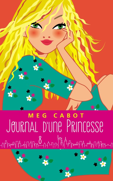 Journal d'une princesse - Tome 8 - De l'orage dans l'air - Cover