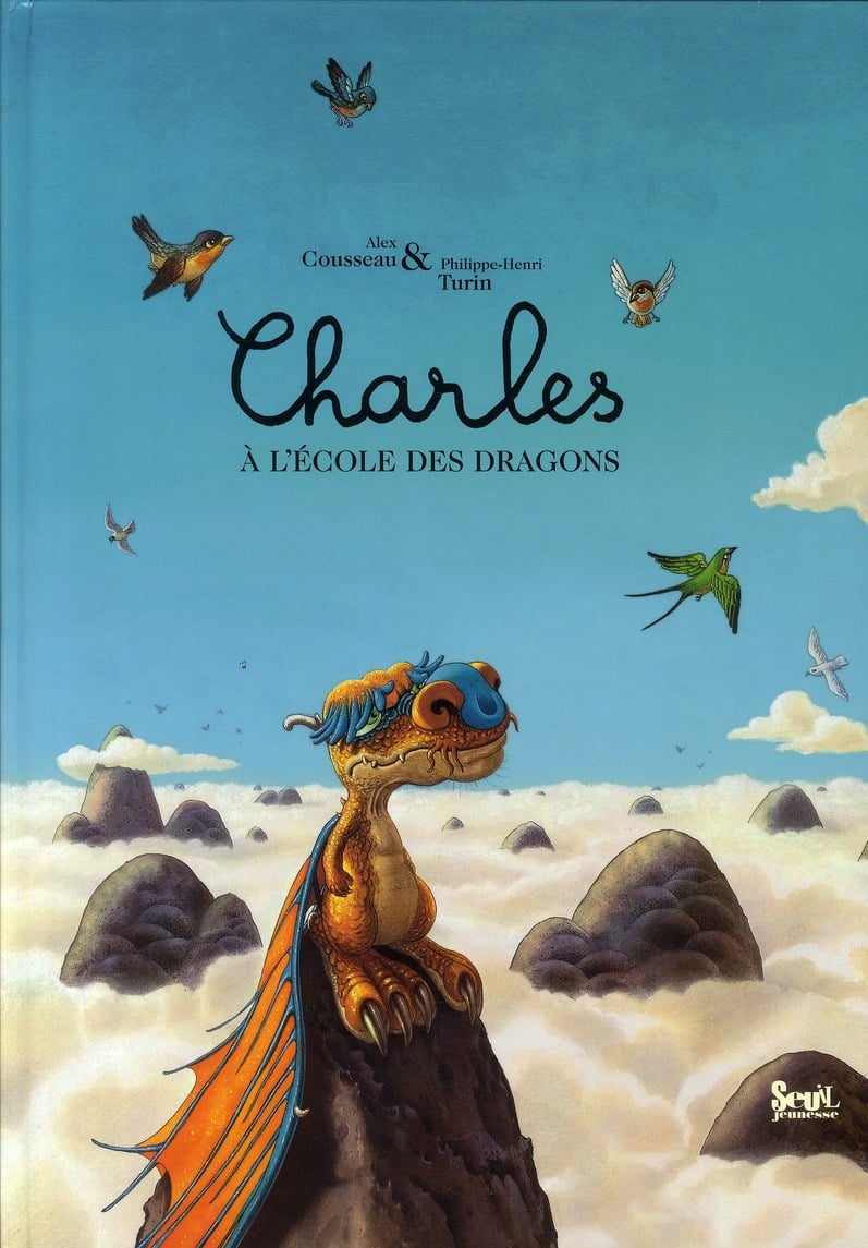 Charles à l'école des dragons - Cover