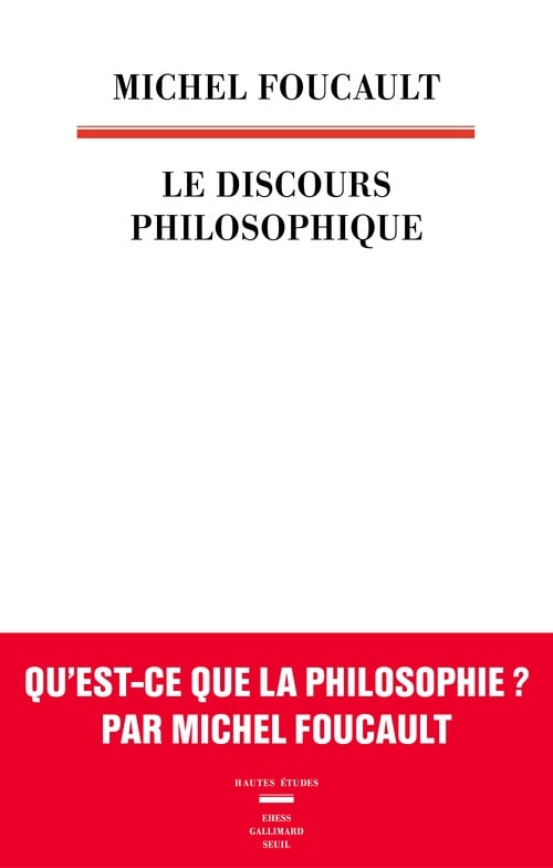 Le Discours philosophique - Cover