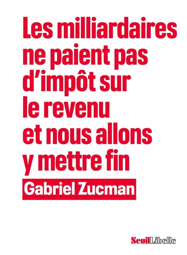 Les milliardaires ne paient pas d'impôt sur le revenu et nous allons y mettre fin - Cover