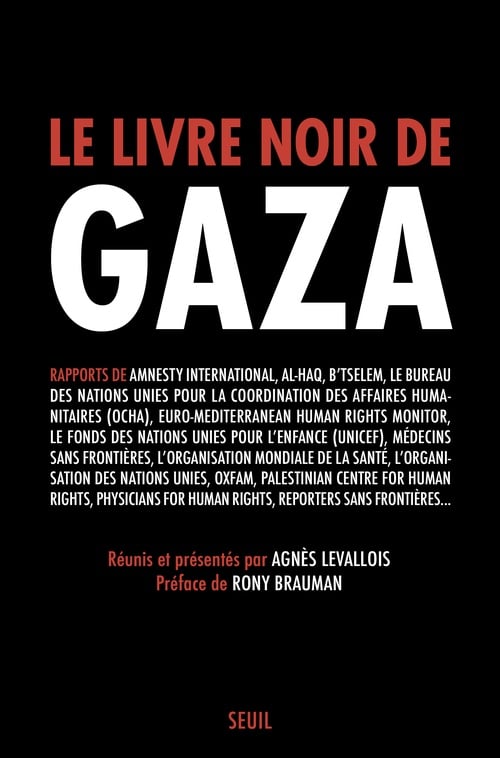 Le Livre noir de Gaza - Cover