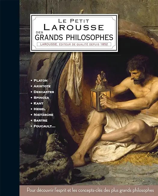Le petit Larousse des grands philosophes - Cover