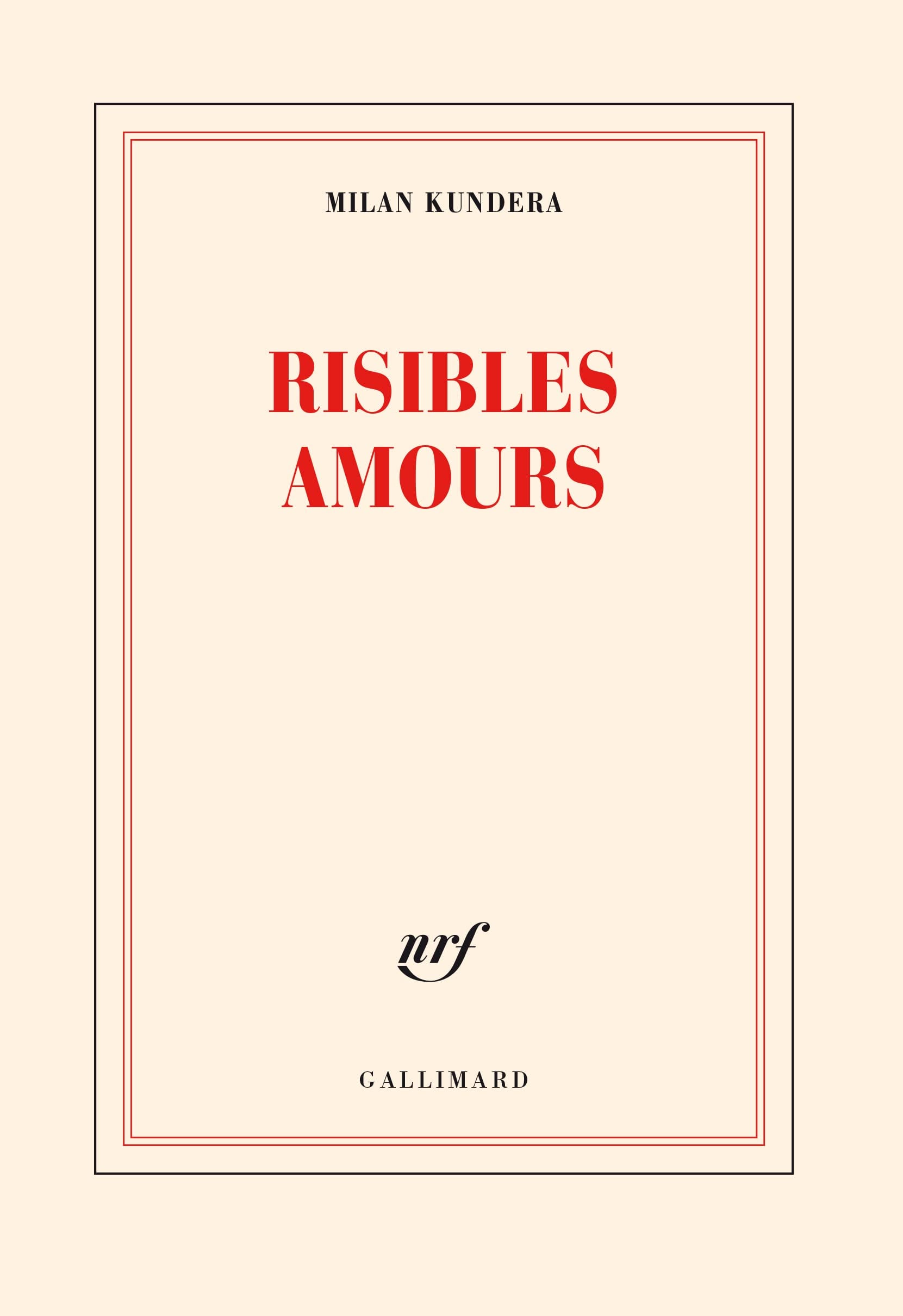 Risibles amours - Cover