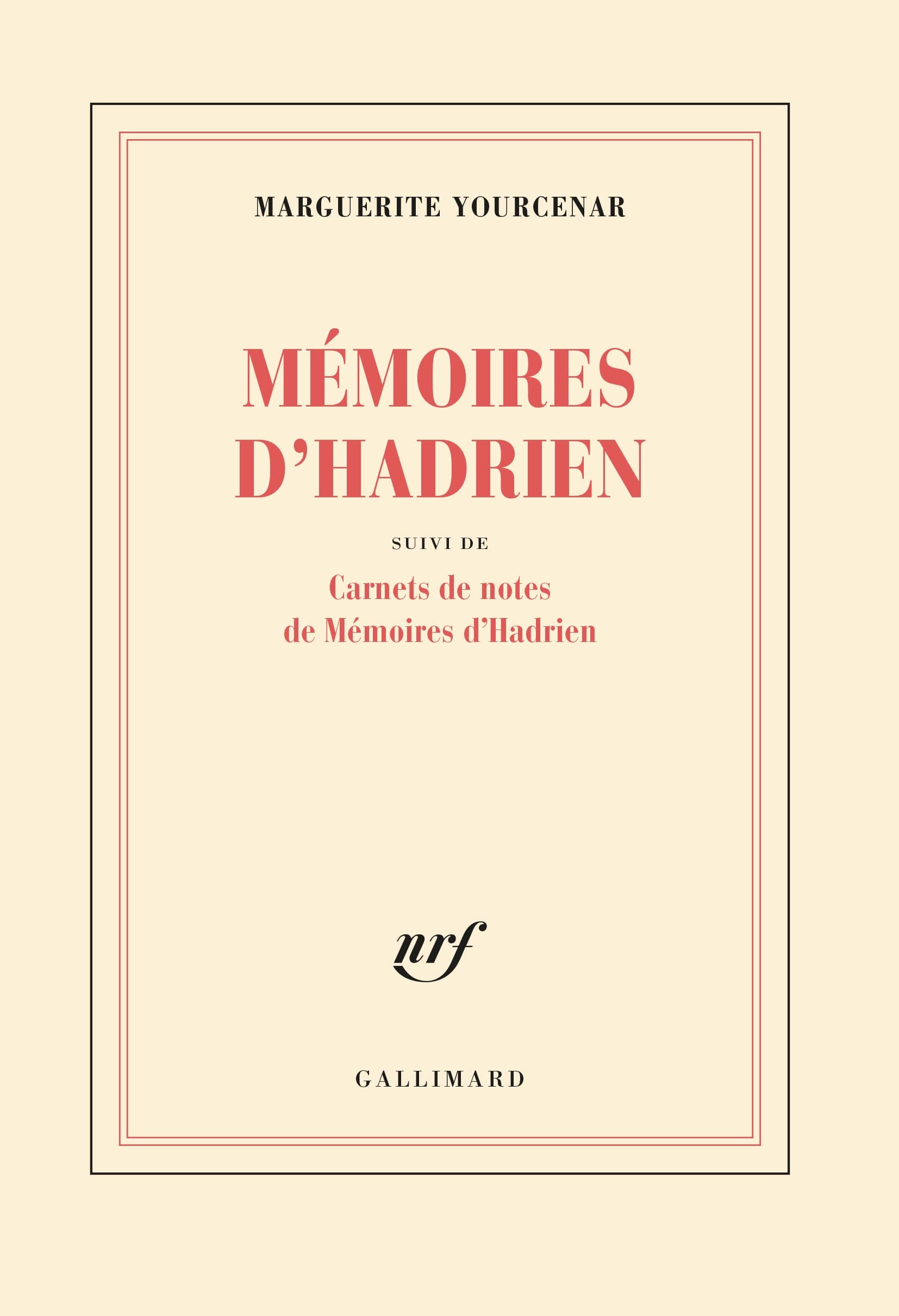 Bac 2021 - Mémoires d'Hadrien - Cover