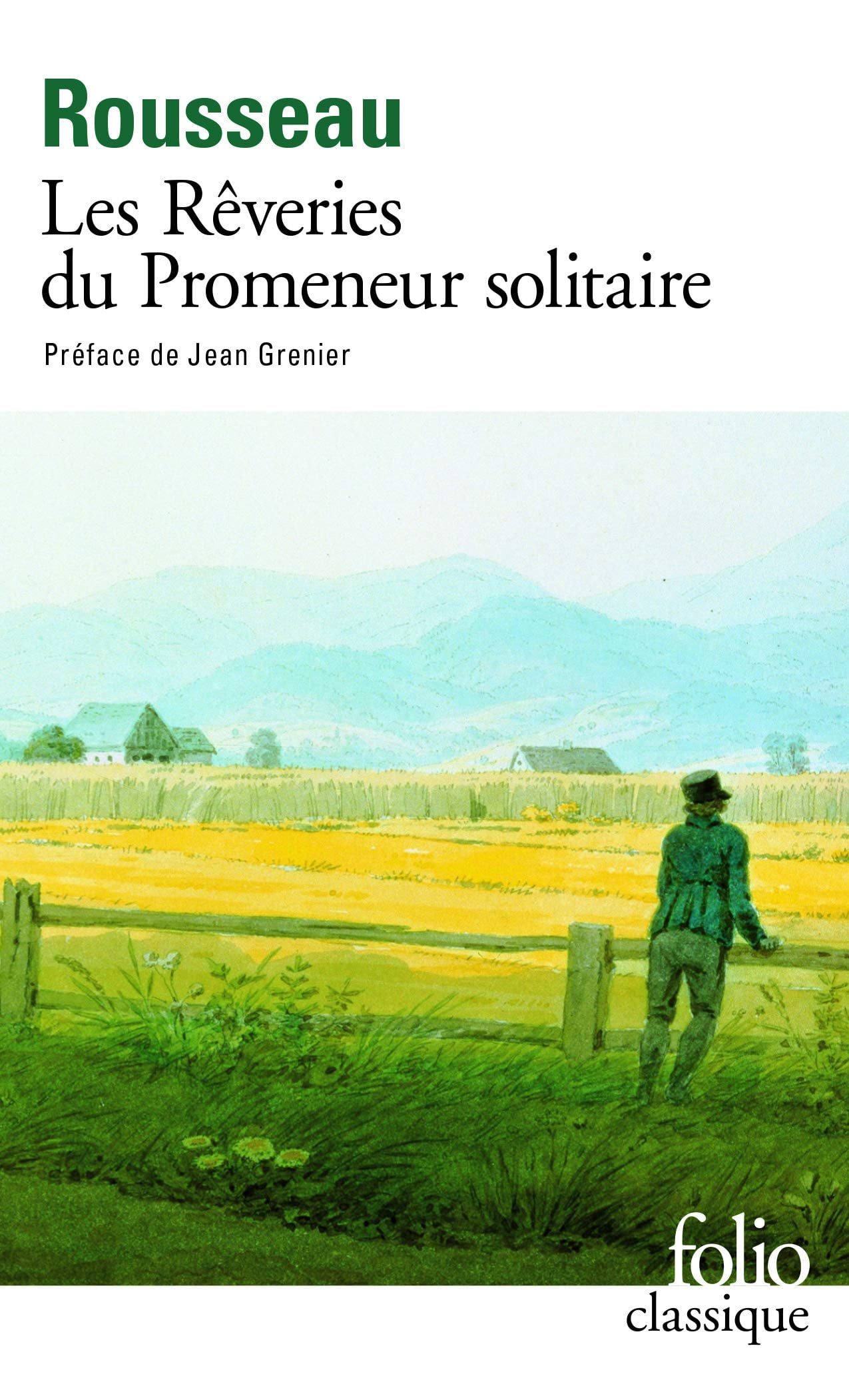 Les rêveries du promeneur solitaire - Cover