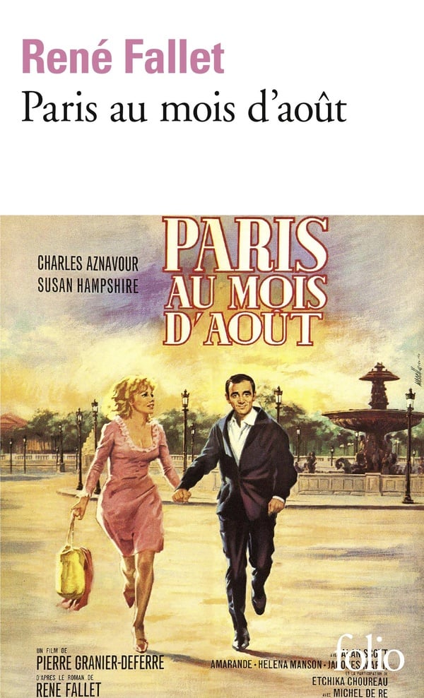 Paris au mois d'août - Cover