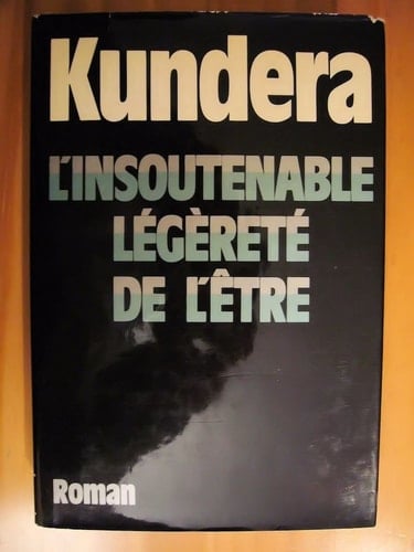 L'insoutenable légèreté de l'être - Cover