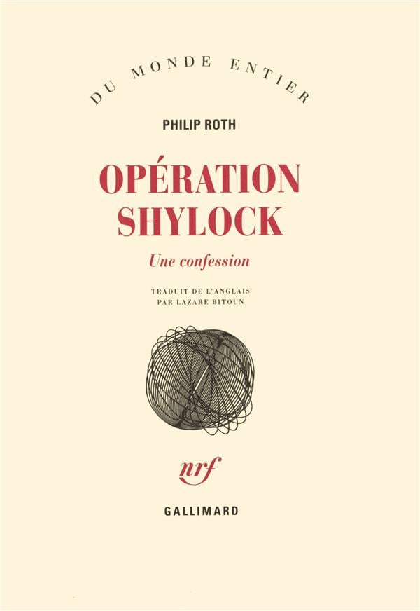 Opération Shylock - Cover