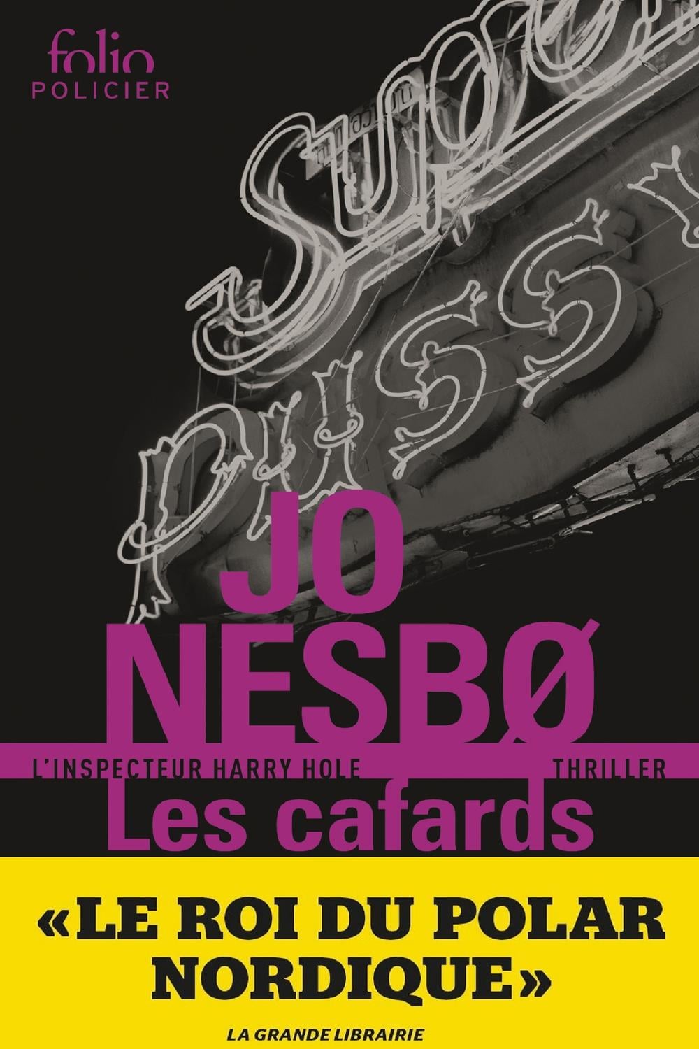 Les cafards (L'inspecteur Harry Hole) - Cover