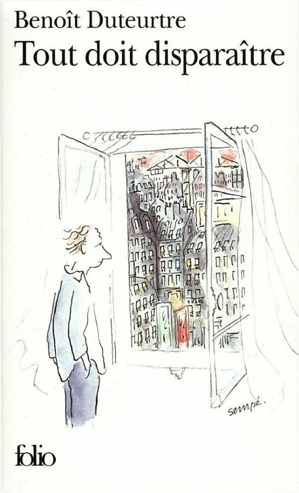 Tout doit disparaître - Cover