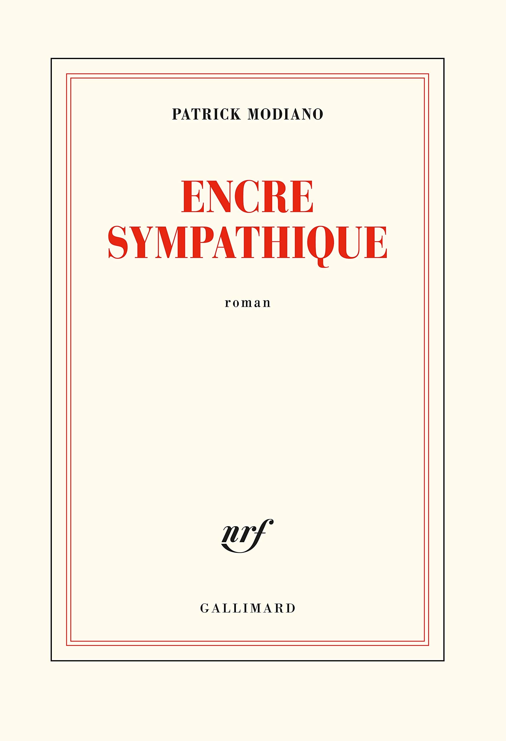 Encre sympathique - Cover