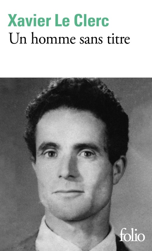 Un homme sans titre - Cover