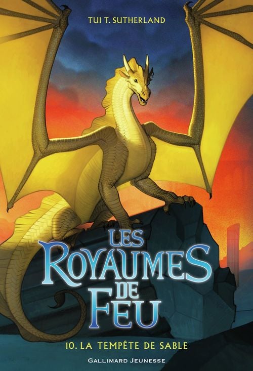 Les Royaumes de Feu (Tome 10) - La tempête de sable - Cover