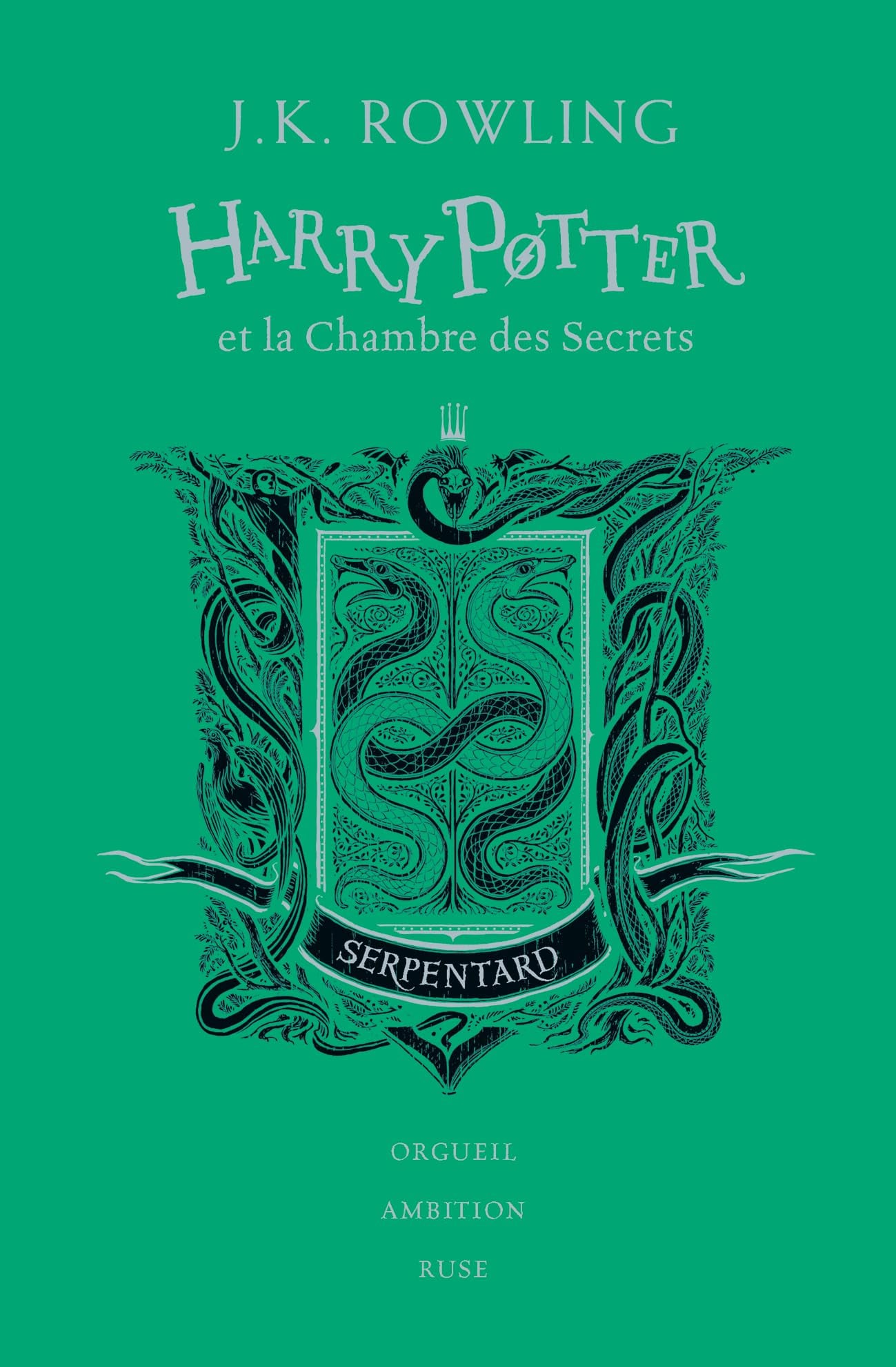 Harry Potter et la chambre des secrets (Serpentard) - Cover