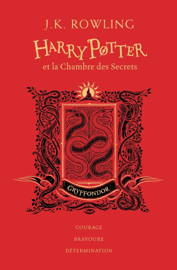 Harry Potter et la chambre des secrets (Gryffondor) - Cover