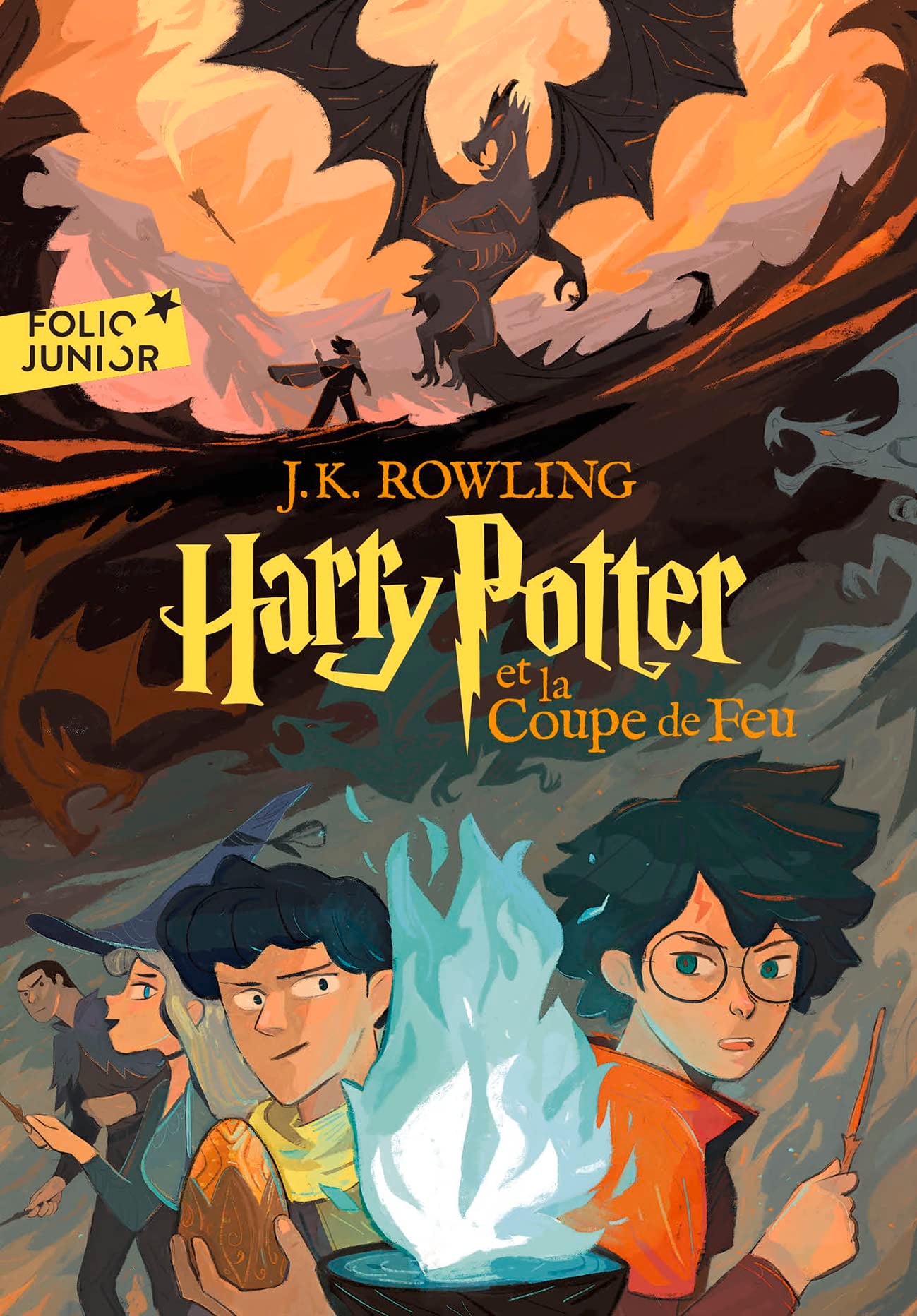 Harry Potter 4 Et la coupe de feu - Cover