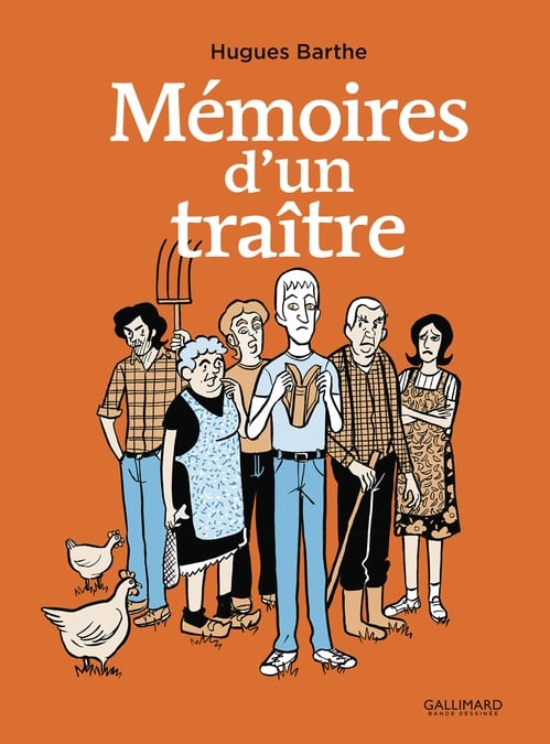 Mémoires d'un traître - Cover