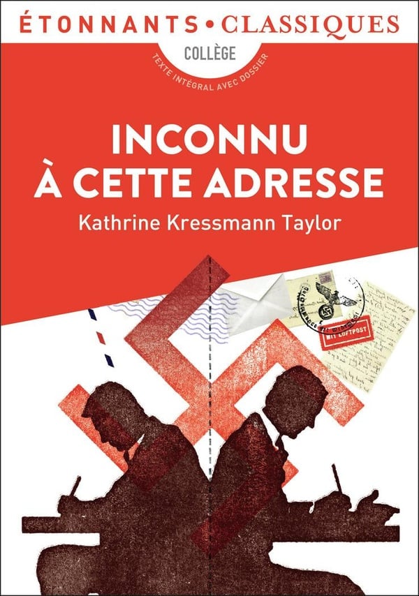Inconnu à cette adresse - Cover