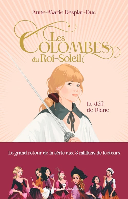 Les Colombes du Roi-Soleil (Tome 15) - Le défi de Diane - Cover