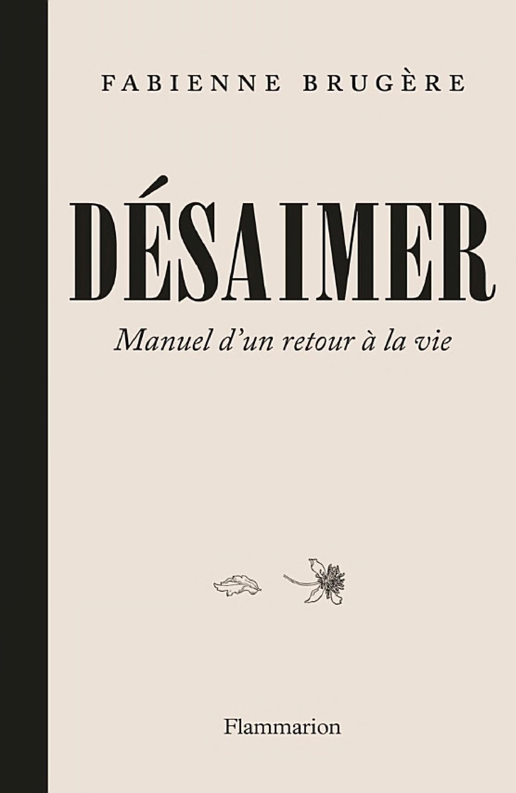 Désaimer. Manuel d'un retour à la vie - Cover