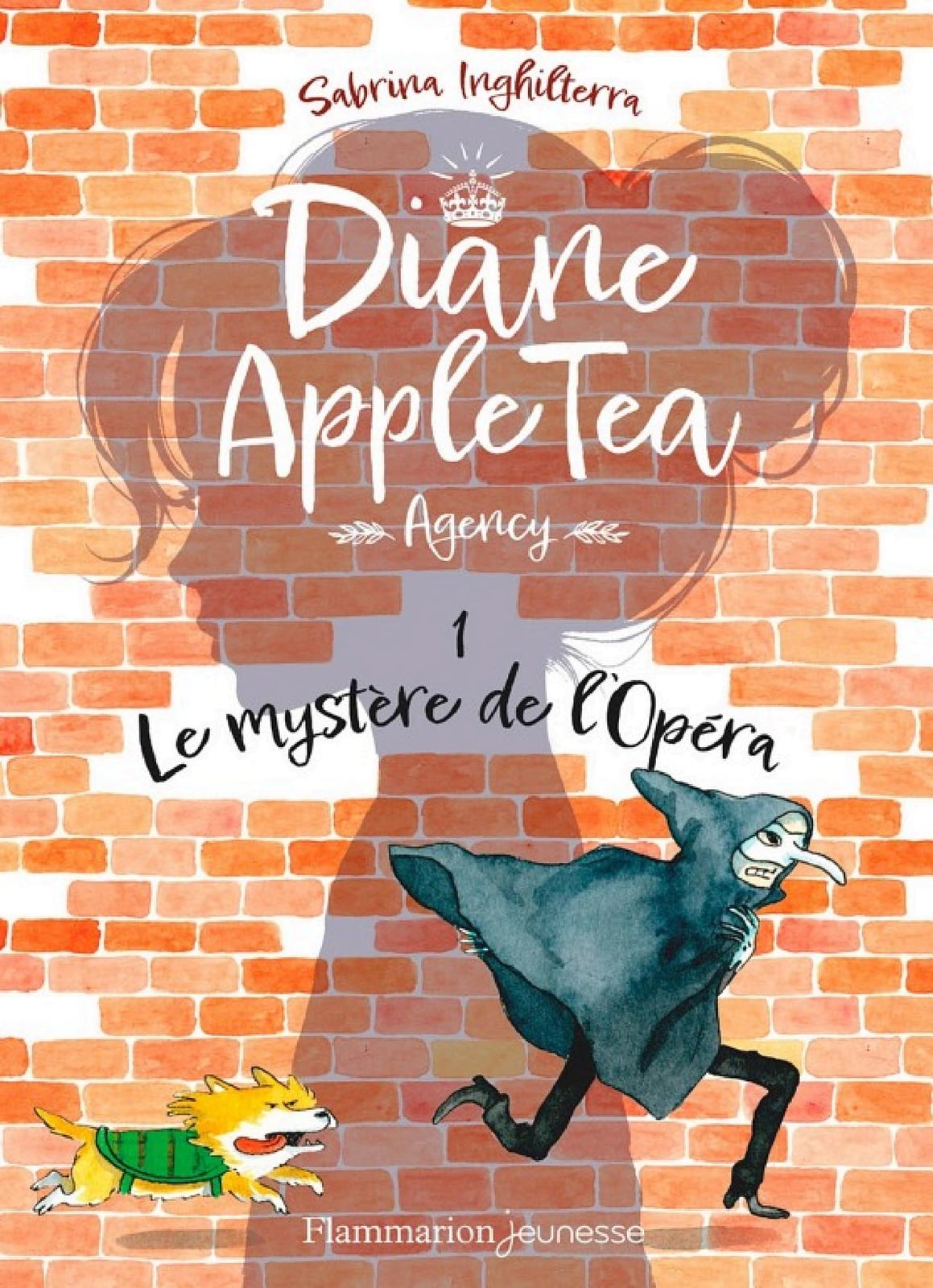 Diane Apple Tea Agency (Tome 1) - Le mystère de l’Opéra - Cover