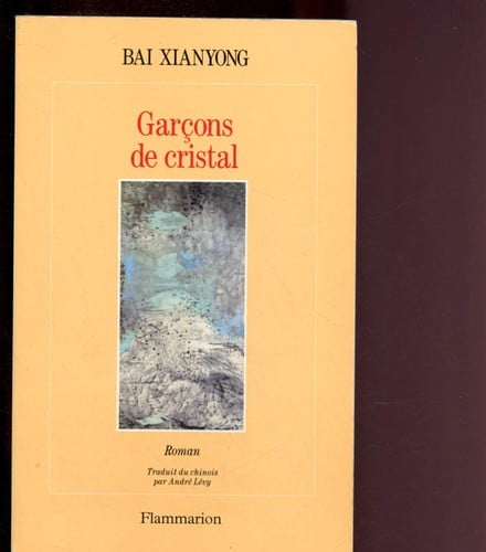 Garçons de cristal - Cover