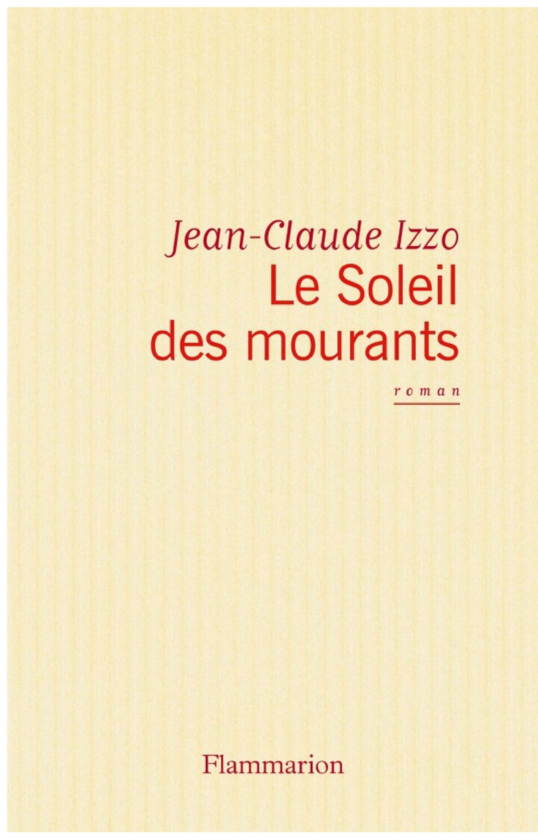 Le Soleil des mourants - Cover