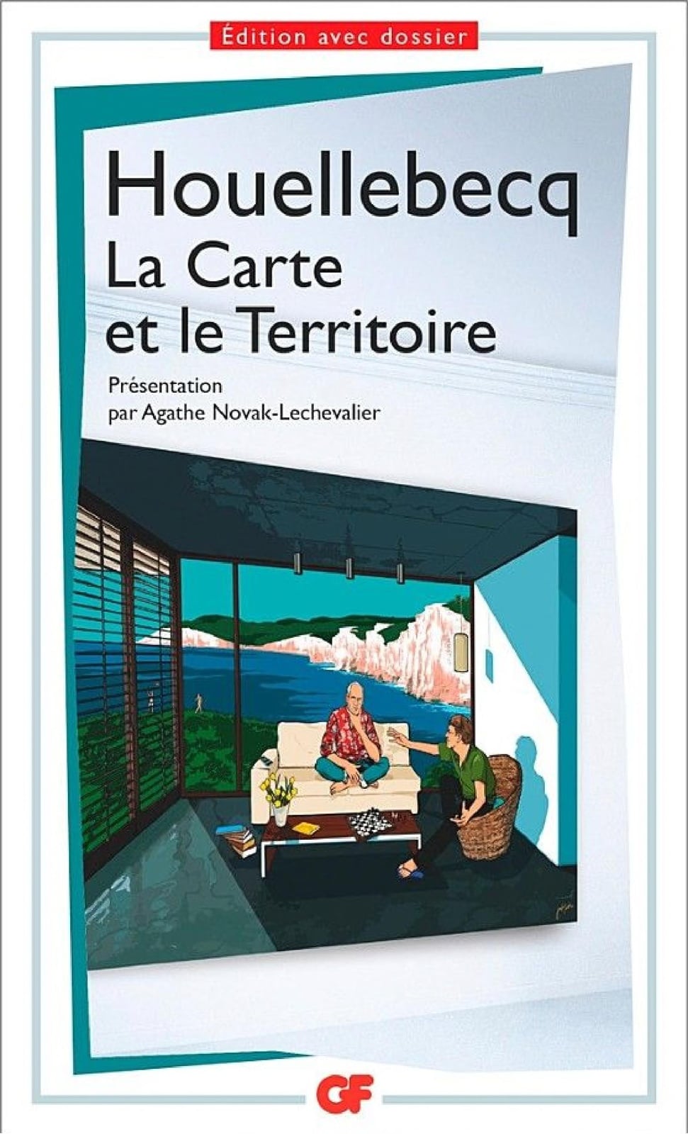 La carte et le territoire (édition avec dossier pédagogique) - Cover