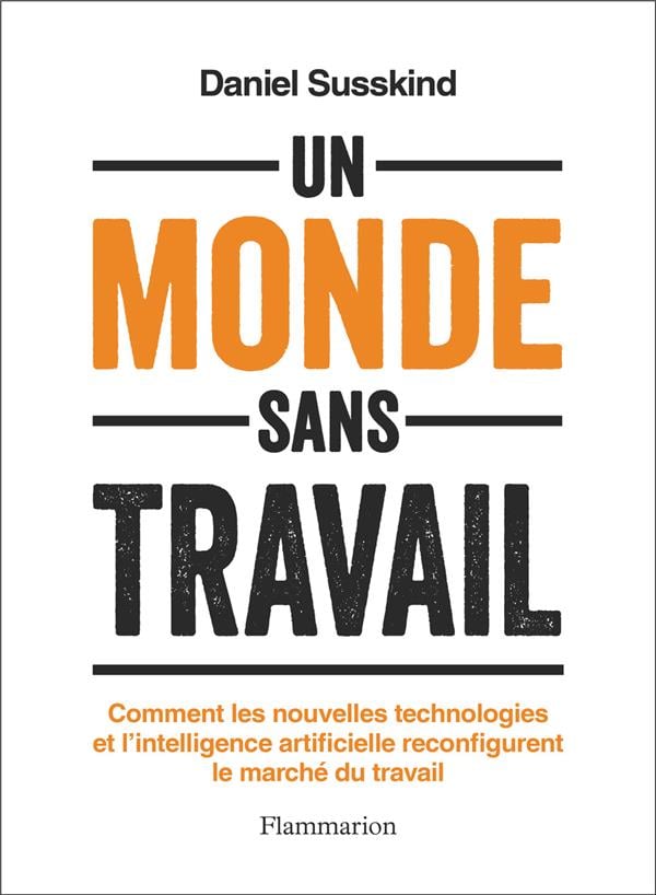 Un monde sans travail - Cover