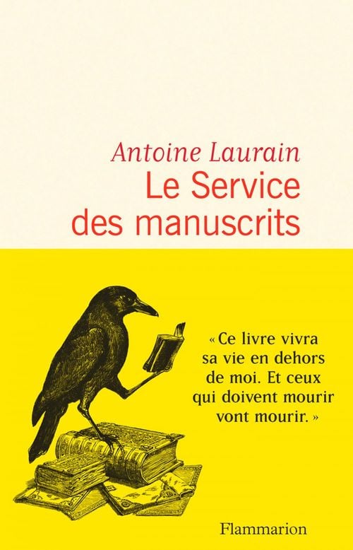 Le Service des manuscrits - Cover