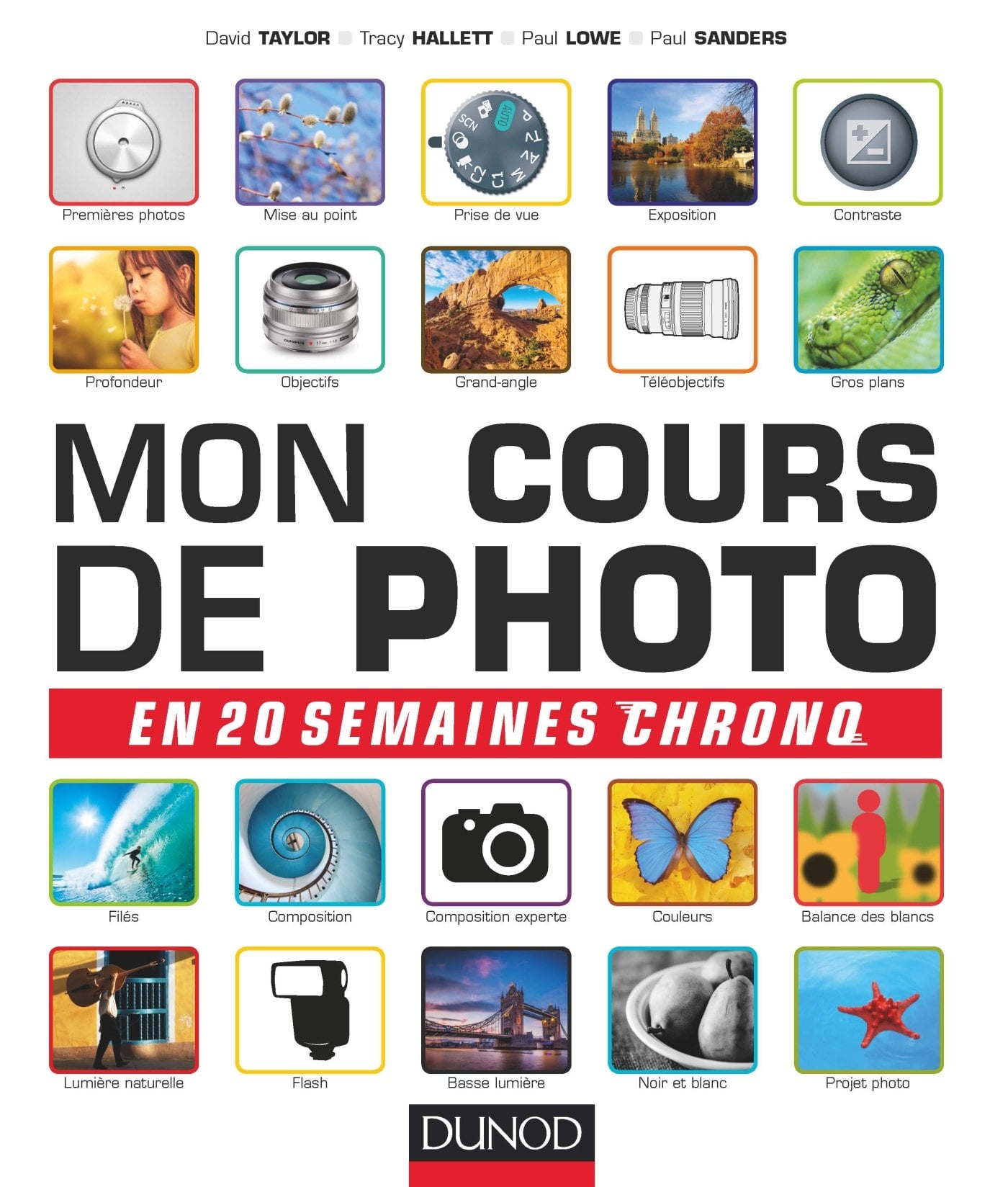 Mon cours de photo en 20 semaines chrono - Cover