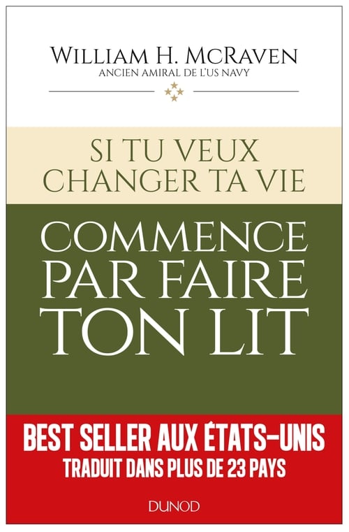 Si tu veux changer ta vie... commence par faire ton lit - Cover