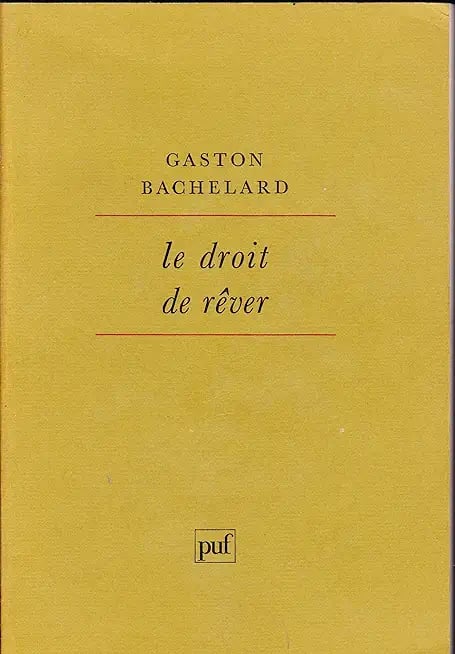 Le droit de rêver - Cover