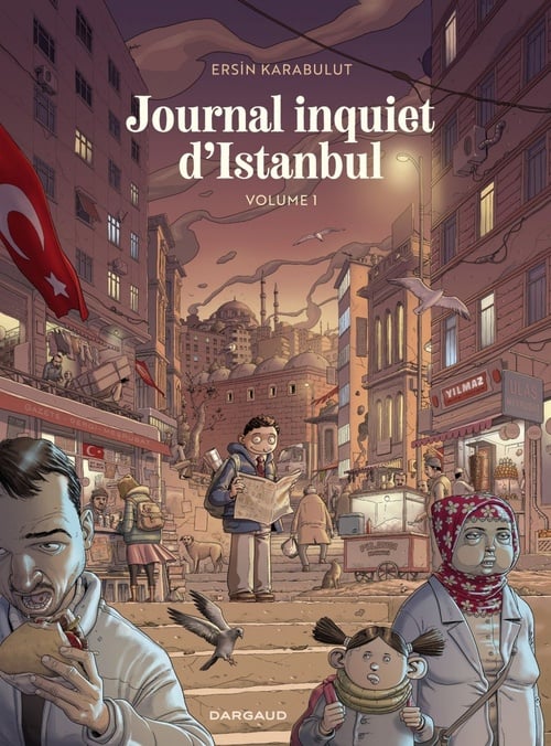 Journal inquiet d'Istanbul - Tome 1 - Cover
