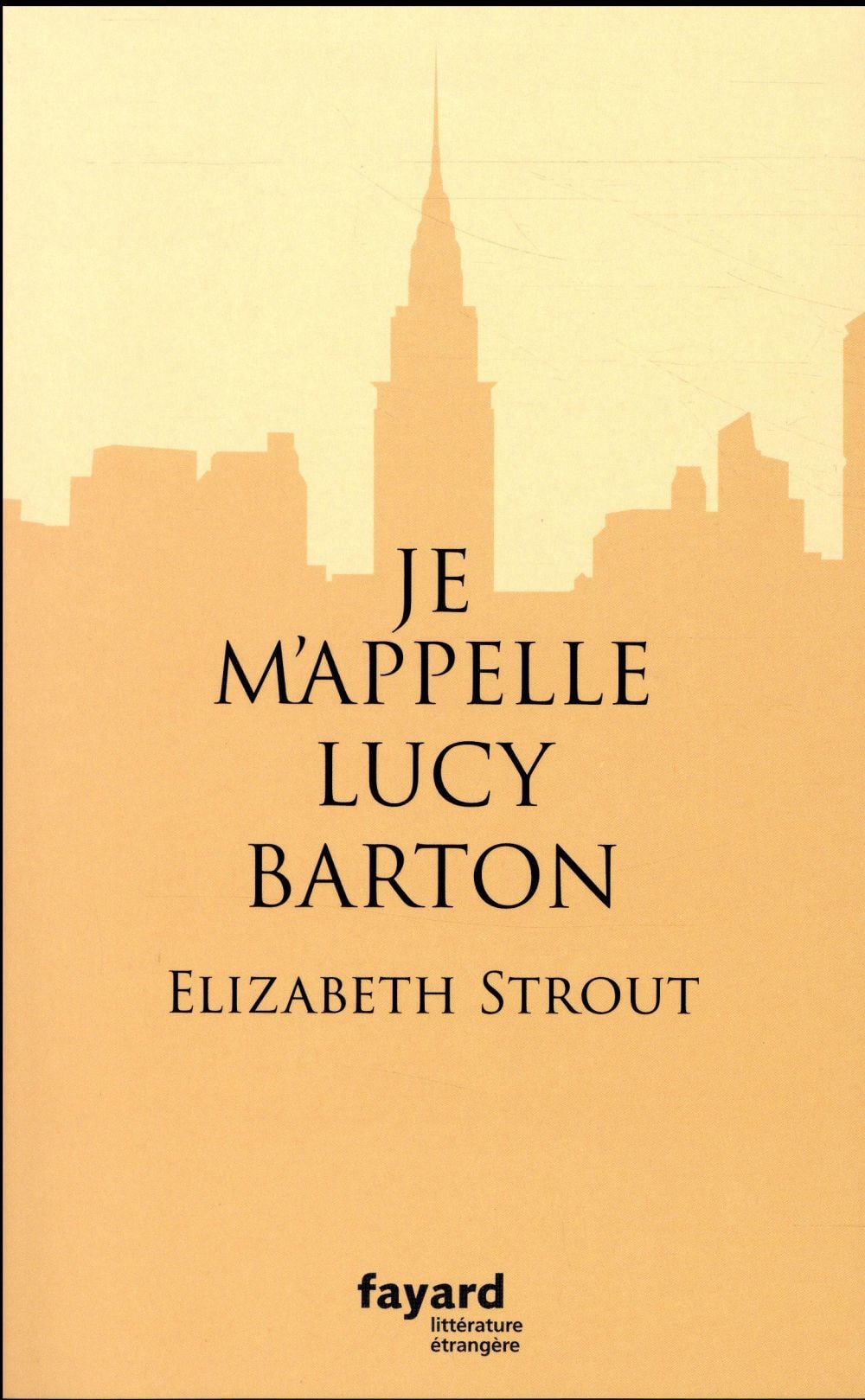 Je m'appelle Lucy Barton - Cover