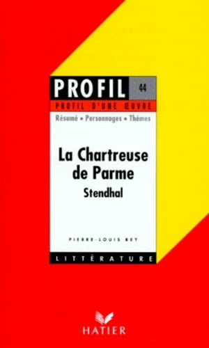 "La Chartreuse de Parme" (1839), Stendhal - Cover