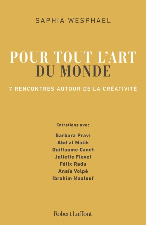 Pour tout l'art du monde - 7 rencontres autour de la créativité - Cover