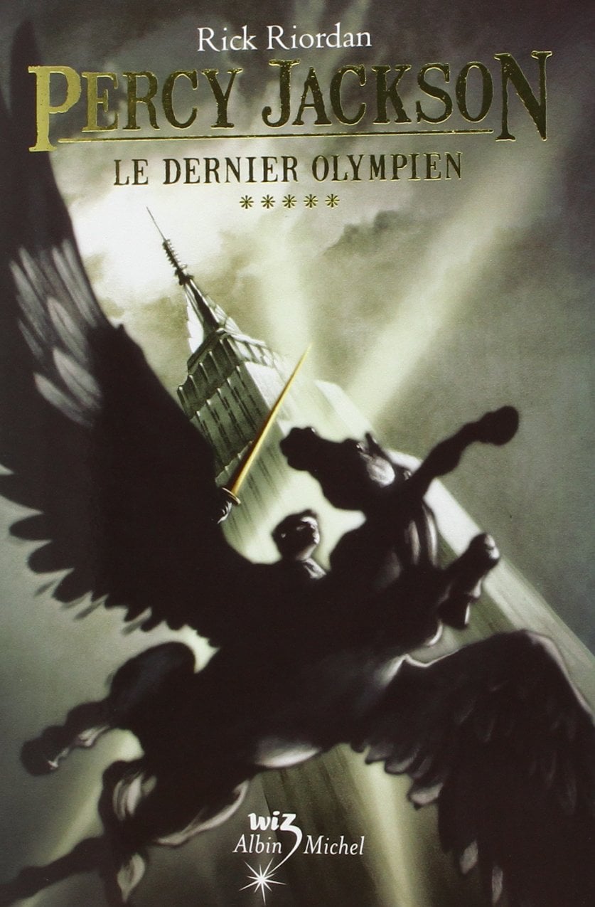 Percy Jackson T05 - Le Dernier Olympien - Cover