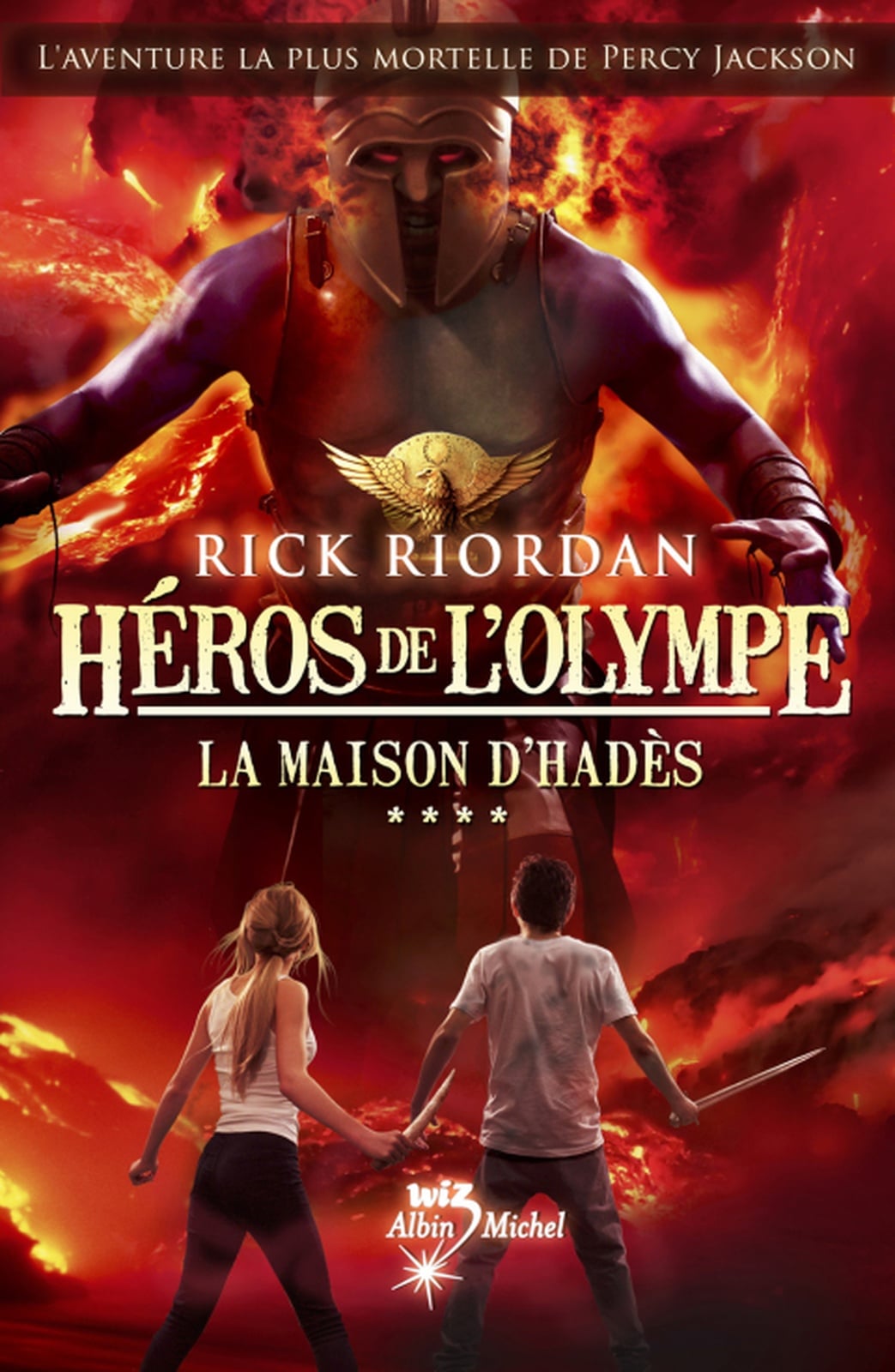 Héros de l'Olympe - tome 4 - Cover