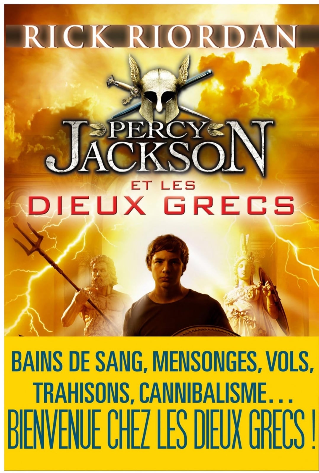 Percy Jackson et les dieux grecs - Cover