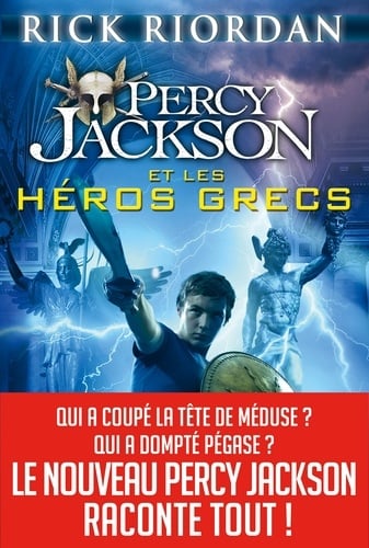 Percy Jackson et les héros grecs - Cover
