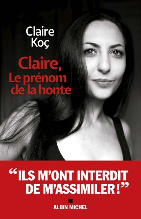 Claire le prénom de la honte - Cover