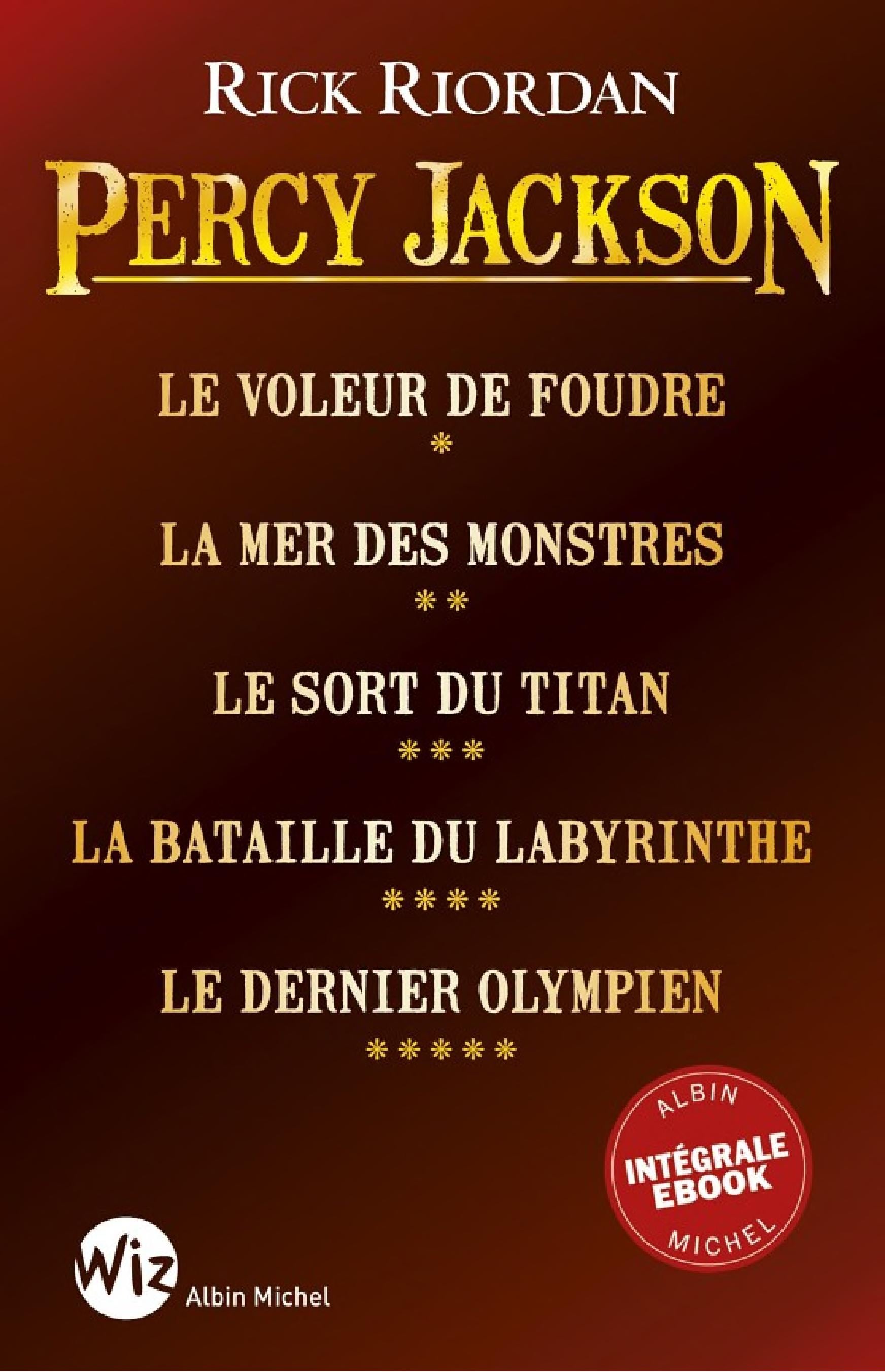 Percy Jackson - Intégrale - Cover