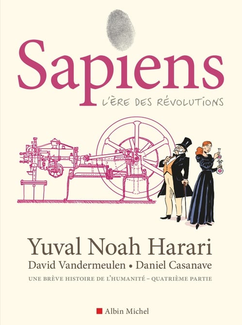 Sapiens - tome 4 (BD) - Cover