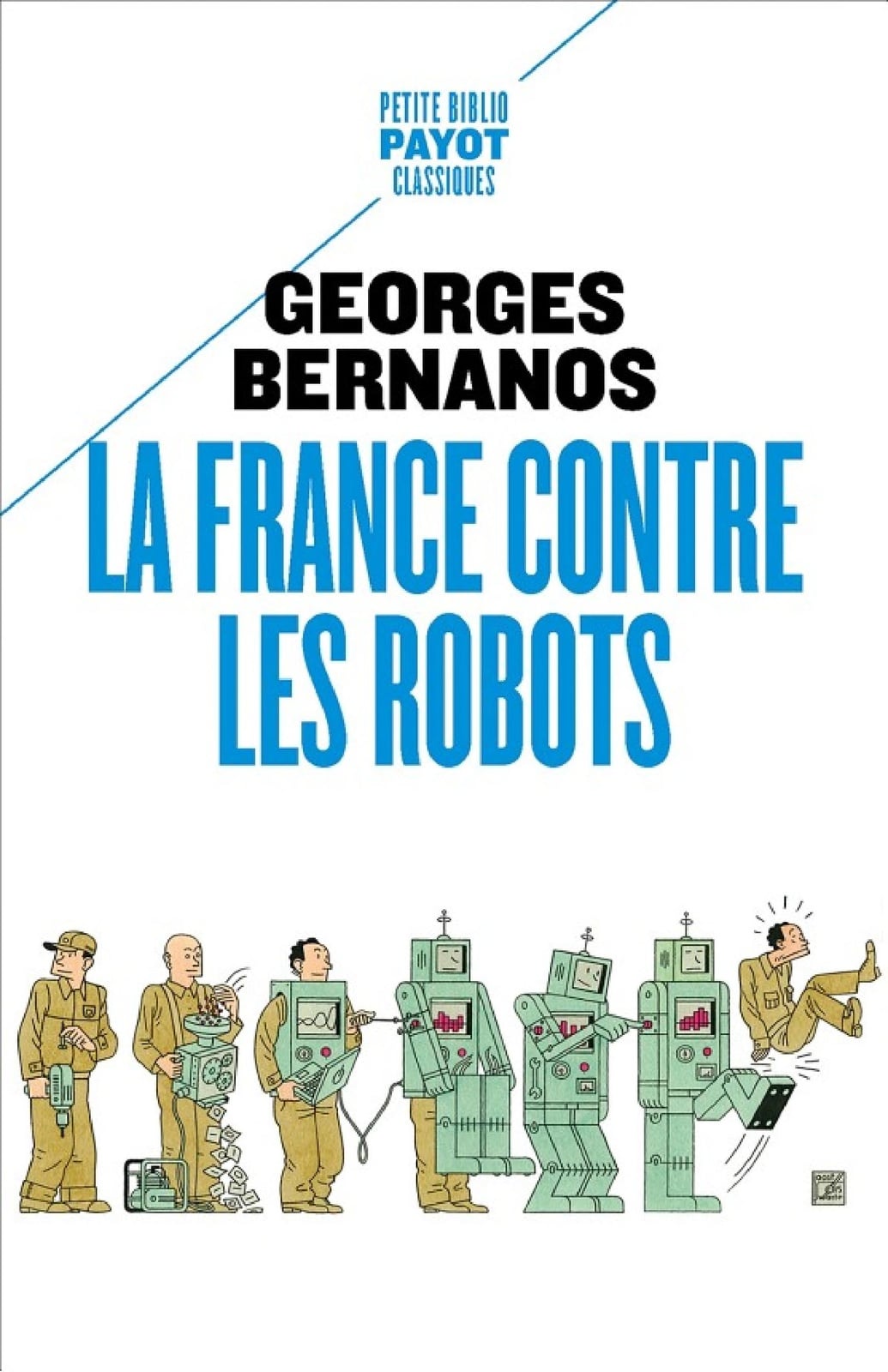 La France contre les robots - Cover