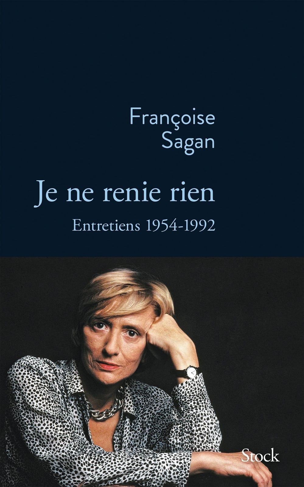 Je ne renie rien entretiens 1954-1992 - Cover