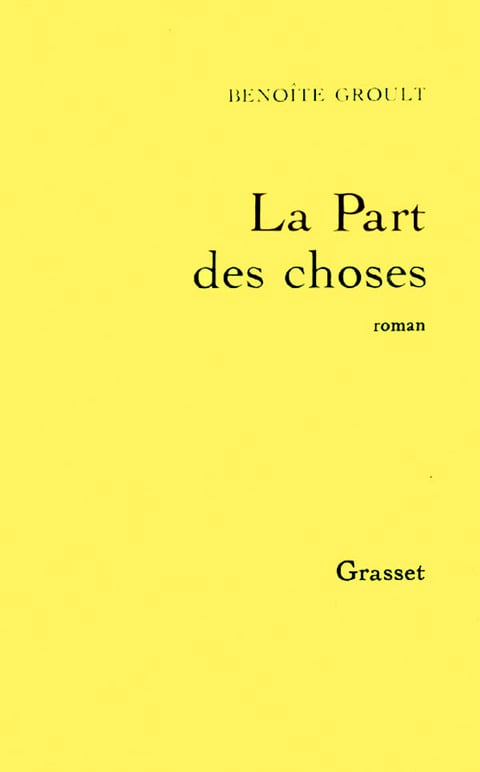 La part des choses - Cover