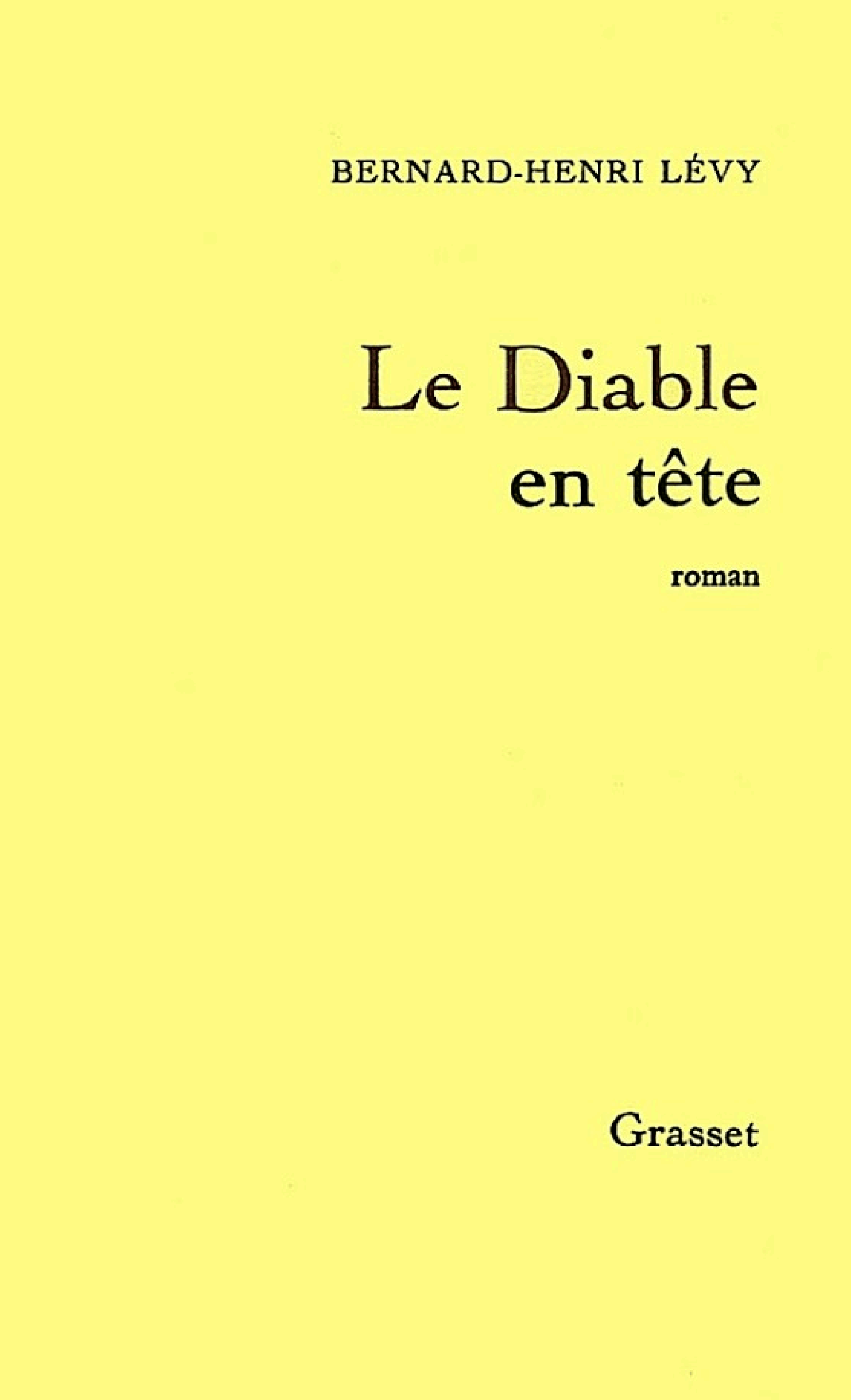 Le diable en tête - Cover